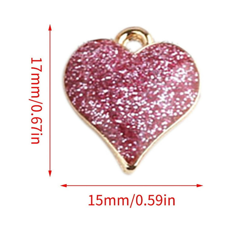 Heart Charms for Jewelry Making - Beads & Basics