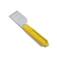 thumbnail image 2 of Nisaku Stainless Steel Scraper Knife, 2-Inch Blade Yellow, 2 of 3