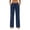 AI09_Navy, variant on Resicozy Linen Pants Women High Waisted Straight Pant Casual Flowy Wide Leg Drawstring Trousers with Pockets Navy XL