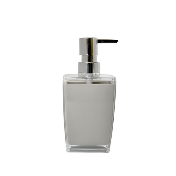 MAINSTAYS Radiant Acrylic Grey Lotion Dispenser