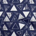 thumbnail image 1 of oneOone Silk Tabby Dark Blue Fabric Geometric Texture Fabric For Sewing Printed Craft Fabric By The Yard 42 Inch Wide, 1 of 4