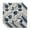 Blue, variant on Vintage Floral Cloth Napkins, Spring Botanical Flowers Leaves Botanical Gray Washable and Reusable Dinner Napkins Set of 6, Table Napkin for Kitchen Party Birthday Wedding Hotel Housewarming 20"x20"