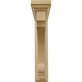 thumbnail image 2 of Ekena Millwork 2 1/2"W x 7"D x 10"H Large Thompson Wood Bracket, Cherry (4-Pack), 2 of 4