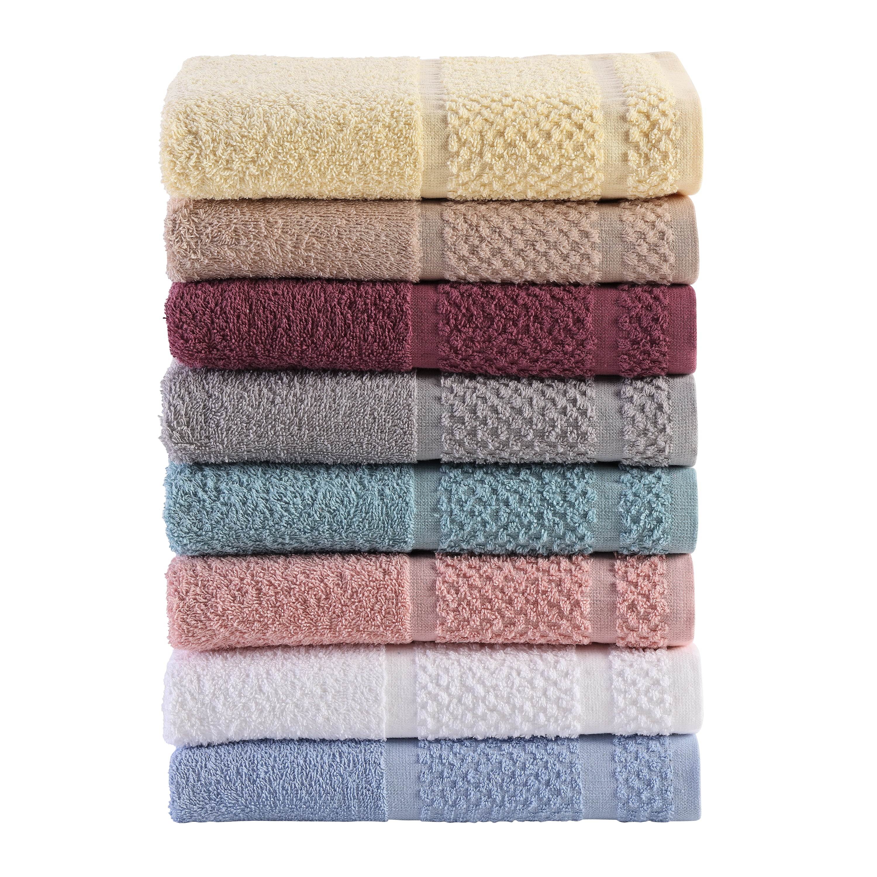 Raspberry Radiance 18 Piece Soft Cotton Bath Towel Set