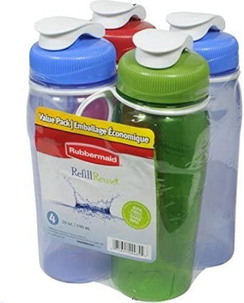 Rubbermaid Refill Reuse Bottles, 2 Pack - Green/Blue - 20 oz - Used - -  Ourland Outdoor