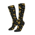 thumbnail image 2 of Balery Hohey Bee Golden Embroidery Fun Novelty Socks Men'S Women'S Crew Socks Funny Crazy Novelty Socks Quirky And Cool Socks, 2 of 9