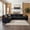 Black, variant on Oversized Modular Sectional Sofa,Cloud Couch Set 4-Seat Chenille Modular Sectional Sofa with Deep Seat,for Living Room Bedroom Apartment