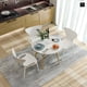 thumbnail image 5 of Mesa para Comedor Mubson Eren Blanco Antecomedor, 5 of 5
