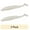 White, variant on Zoom Swimmin Super Fluke Smokin Shad 5pk