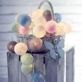 thumbnail image 1 of 1 Set 300cm String Lights Powerful Easy to Install Cotton Line LED Ball Fairy Lights for Wedding, 1 of 8