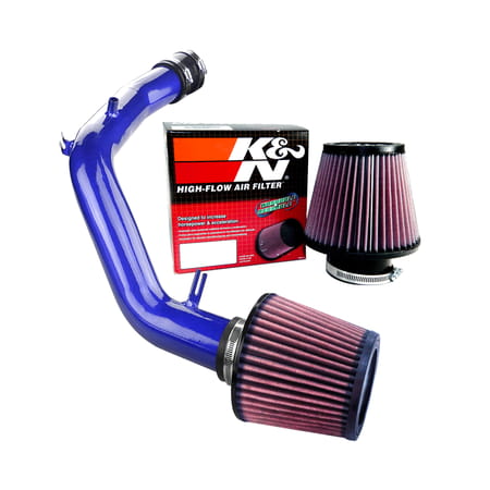 Air Intake Volkswagen Golf K&N Air Filter + CPT Cold Air Intake (Blue) - 01- 06 VW Volkswagen Golf 1.8T 1.8L 4cyl CPT-493-B ()