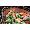 thumbnail image 3 of Outset Round Grill Wok, Copper Non-Stick, 3 of 5
