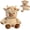Cow-khaki, variant on Running Plushies Running Panda Plush,Moving Legs Stuffed Animal Toy,Stress Relief Farm Panda Decor Pillow for Couch Bed Car, Cozy Huggable Gift for Adult-23.5IN