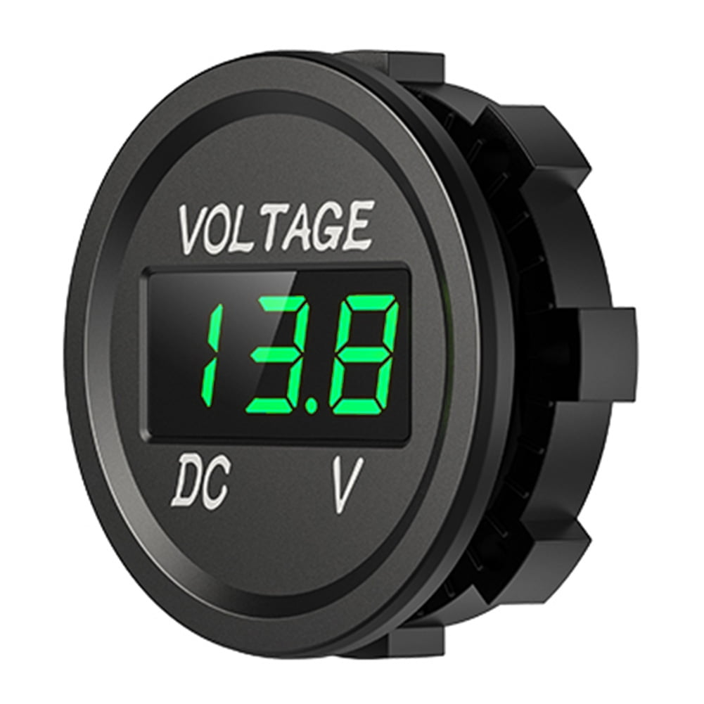 12V-24V Car Motorcycle Universal Mini 3-Digit LED Digital Display Voltmeter Top 