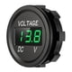 thumbnail image 1 of D1 Coche Motocicleta DC 12-24V Panel digital Voltímetro Medidor de voltaje (Verde) Tmvgtek Accesorios para autos y motos, 1 of 9