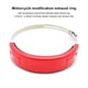thumbnail image 2 of Protector de Escape Kenally Universal para Motocicleta Tubo de Bicicleta de Tierra Cierre de Acero Inoxidable Silicona, 2 of 6