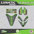 thumbnail image 4 of Kalair GFX Graphics Kit for Kawasaki KX100 (2014-2021) Lunatic Series, 4 of 5