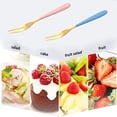 thumbnail image 5 of 8-Piece Stainless Steel 2-Prong Appetizer Forks, Small Forks, Fruit Fork, 5 of 5
