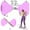Purple, variant on UPGO Slim Waist Twister - 330 lbs Silent Ab Toner Machine for Women, Core Workout Board, Home Gym Equipment for Hourglass Figure & Love Handle Reduction, Pink
