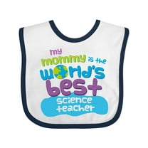 Inktastic Science Teacher Mom Boys or Girls Baby Bib