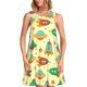 thumbnail image 1 of Disketp Colorful Outer Space para Vestido sin Mangas para Mujeres, Vestidos de Verano para Mujeres, Casual y Holgado para la Playa, 1 of 7