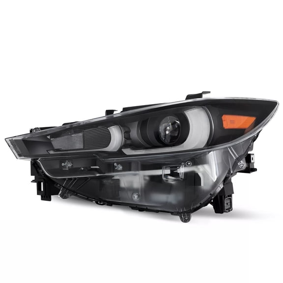 HOUGEET Headlight Assembly Fits for 2022-2024 Mazda CX-5 LED, with AFS Adaptive DRL, Left Driver Side
