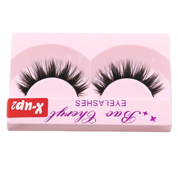 Pestañas naturales, pestañas postizas, pestañas cortas, pestañas postizas de visón tenues, multicapa, densas, horquilla, delgadas, gruesas, ojos grandes, para discoteca, baile, pestañas postizas, par