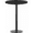 Black, variant on Flash Furniture 30'' Round Mahogany Laminate Table Top with 18'' Round Bar Height Table Base
