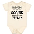 thumbnail image 3 of Inktastic My Daddy is a Doctor and a Hero Boys or Girls Baby Bodysuit, 3 of 5