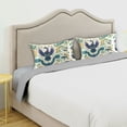 thumbnail image 3 of Yayeee Pillowcase King Size Set of 2 Satin Wrinkle Resistant Pillow Case, Green Animals Pattern, 3 of 7