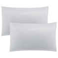 thumbnail image 1 of Fundas de Almohada de Microfibra de Bambú PiccoCasa 2 Piezas Gris Claro 51x76cm, 1 of 6