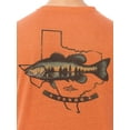 thumbnail image 5 of Fish N Vibe Men's Short Sleeve Fishing Performance Outdoor Graphic T-Shirt, Arabesque, L, 5 of 7