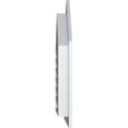 thumbnail image 3 of Ekena Millwork 34"W x 28"H Peaked Top Gable Vent (39"W x 33 5/8"H Frame Size) 13/12 Pitch: Functional, PVC Gable Vent w/ 1" x 4" Flat Trim Frame, 3 of 14