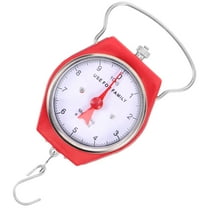 Niceauty Travel Red Digital Luggage Scale with Hook for Accurate Weight Measuring