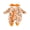 Orange-Pumpkin, variant on RUINIXCW Newborn Baby Girl Halloween Outfit Fall Winter Clothes Footed Romper Funny Bat Bow Print Long Sleeve Ruffled Zip Up Footie Jumpsuit Headband
