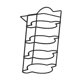 thumbnail image 5 of Estantes de encimera extensibles Escurreplatos de preparación Estante de encimera de cocina Negro de 4 capas, 5 of 9