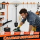 thumbnail image 4 of Ganchos de Garaje Organizador Multiusos, 12 Piezas Ganchos de Cochera de Pared con Tornillos, Kit de Soporte para Bicicleta para Herramientas de Jardín, Escaleras y Bicicletas (Naranja), 4 of 4