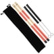 thumbnail image 4 of Juego de cepillos para baquetas, alambre de Metal retráctil de Jazz, varilla de 19 haces, bolsa de felpa, accesorios de percusión (cepillo negro), 4 of 8