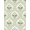 Green, Pattern 17, variant on ODIKA 8'x10' Washable Area Rug Long Perched Sage Symmetrical Bathroom Extra Bathmat Bathroon for King Size Bedroom Under Bed, Master Suite, Non-Shedding, Easy Care