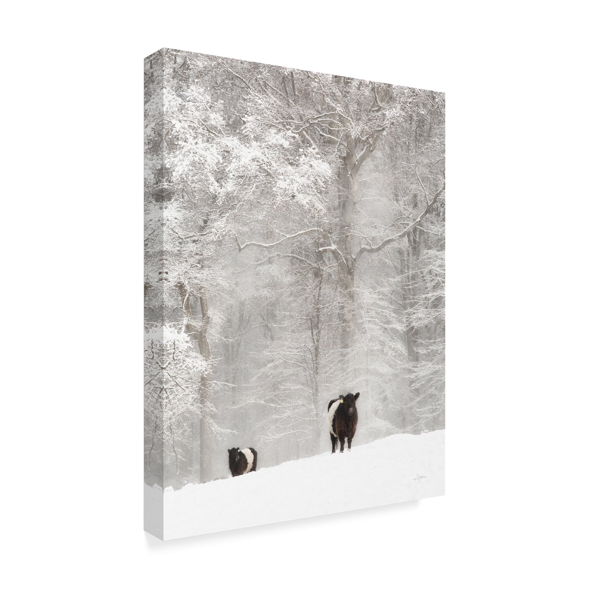 Trademark Fine Art 'Oreos and Milk I' Canvas Art by Aledanda
