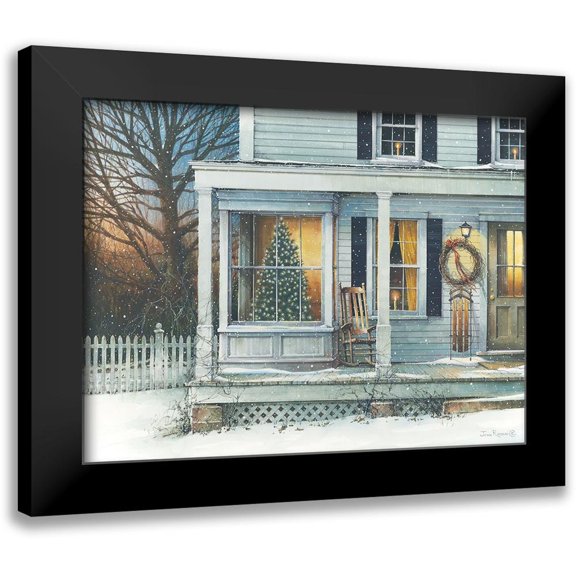 Rossini, John 14x12 Black Modern Framed Museum Art Print Titled - December Glow