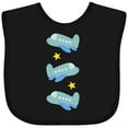 thumbnail image 3 of Inktastic Airplane Cute Planes for Boys Boys Baby Bib, 3 of 4