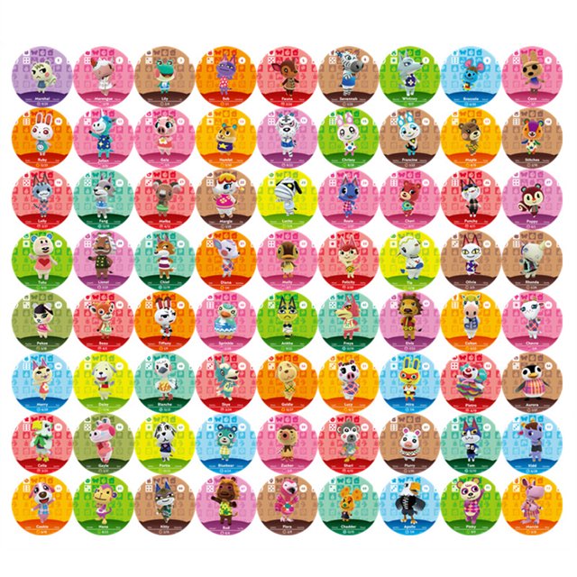 Animal Forest Card NFC Clip New Horizons Amiibo Card para Gamer Fan Collectors Hugtrwg Para estrenar