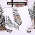 thumbnail image 2 of White Christmas Stockings, 2 Pack 18 Large Xmas Stockings, 2 of 4