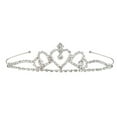 thumbnail image 1 of Beistle 60076 Royal Strass Diadème, Blanc - Lot de 6, 1 of 1