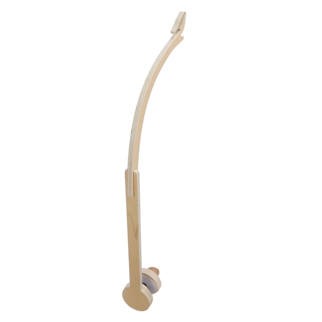 Brazo de Brazo de Cunas de Bebé, Estructura Estable Forma de Pájaro Madera de Madera de Madera para Bebés Colgador MÓVIL PARA HOGAR