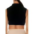 thumbnail image 3 of Gemsli Sleeveless Crop Shell Top with Round Collar SH322, 3 of 4