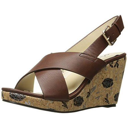 Brown Espadrille - Annie Shoes Women's Hypo Drive Espadrille Wedge Sandal, Brown, 11 M US
