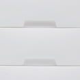 thumbnail image 6 of Chest of 5 Drawers Plastic Stackable Drawer Tower White Dresser Clothes Storage, 6 of 12