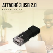 PNY 128GB Attache USB 2.0 Flash Drive, 5 Pack